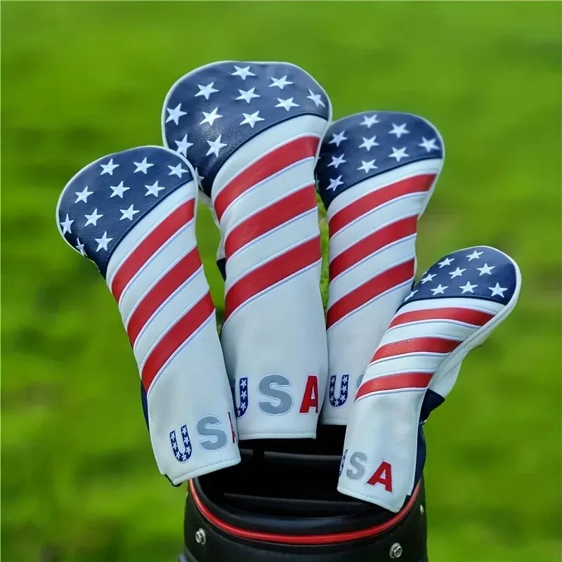 Golf Equipment Kit - Zestaw pokrowców na główki kijów golfowych