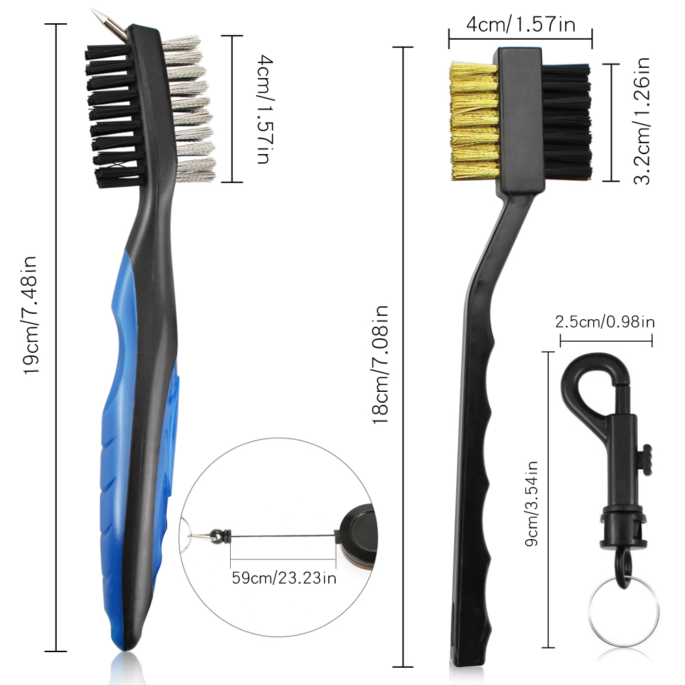 2 szt./zestaw Szczotka do kijó – Golf Equipment Kit recenzja i cena
