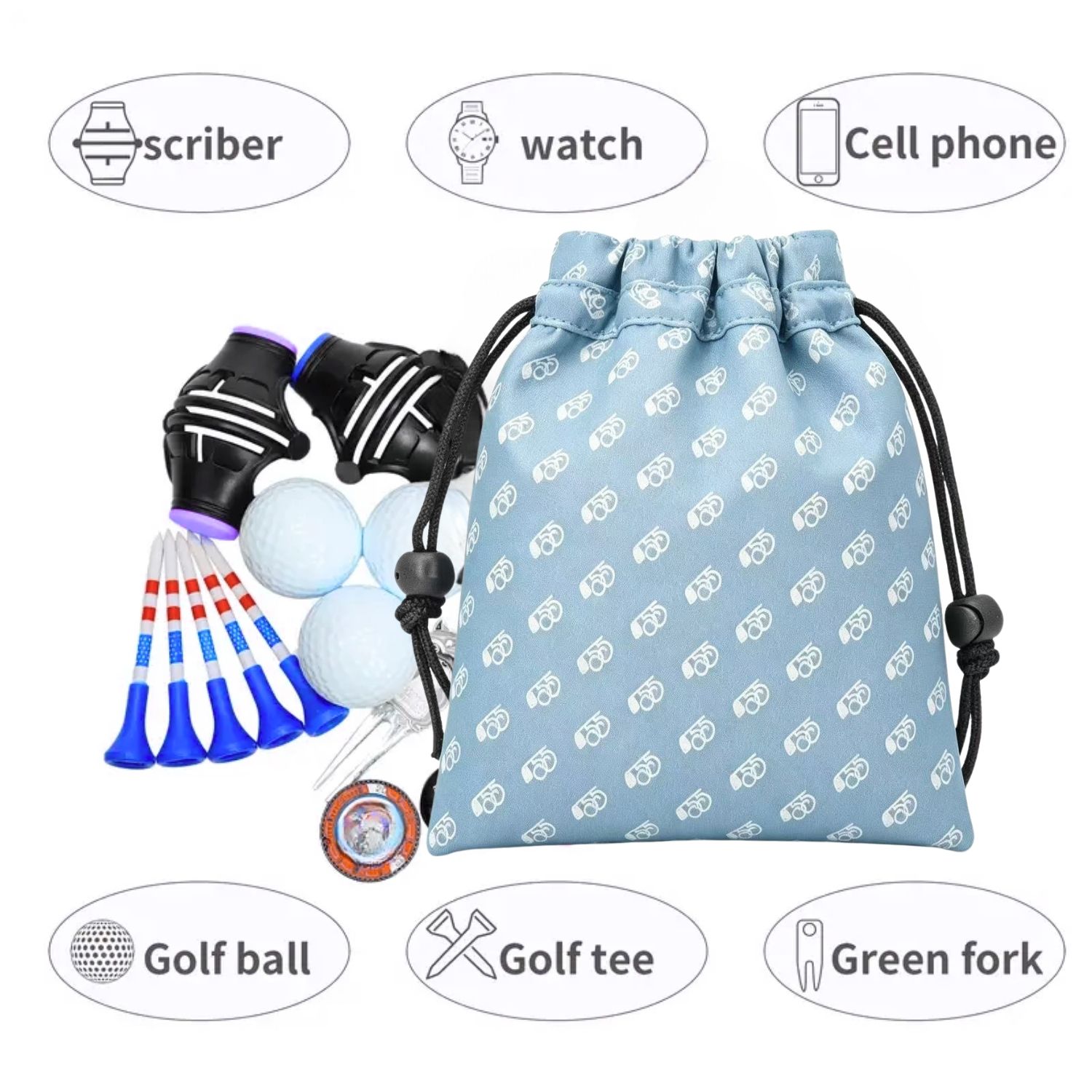 Minimalistyczna niebieska torb – Golf Equipment Stores recenzja i cena