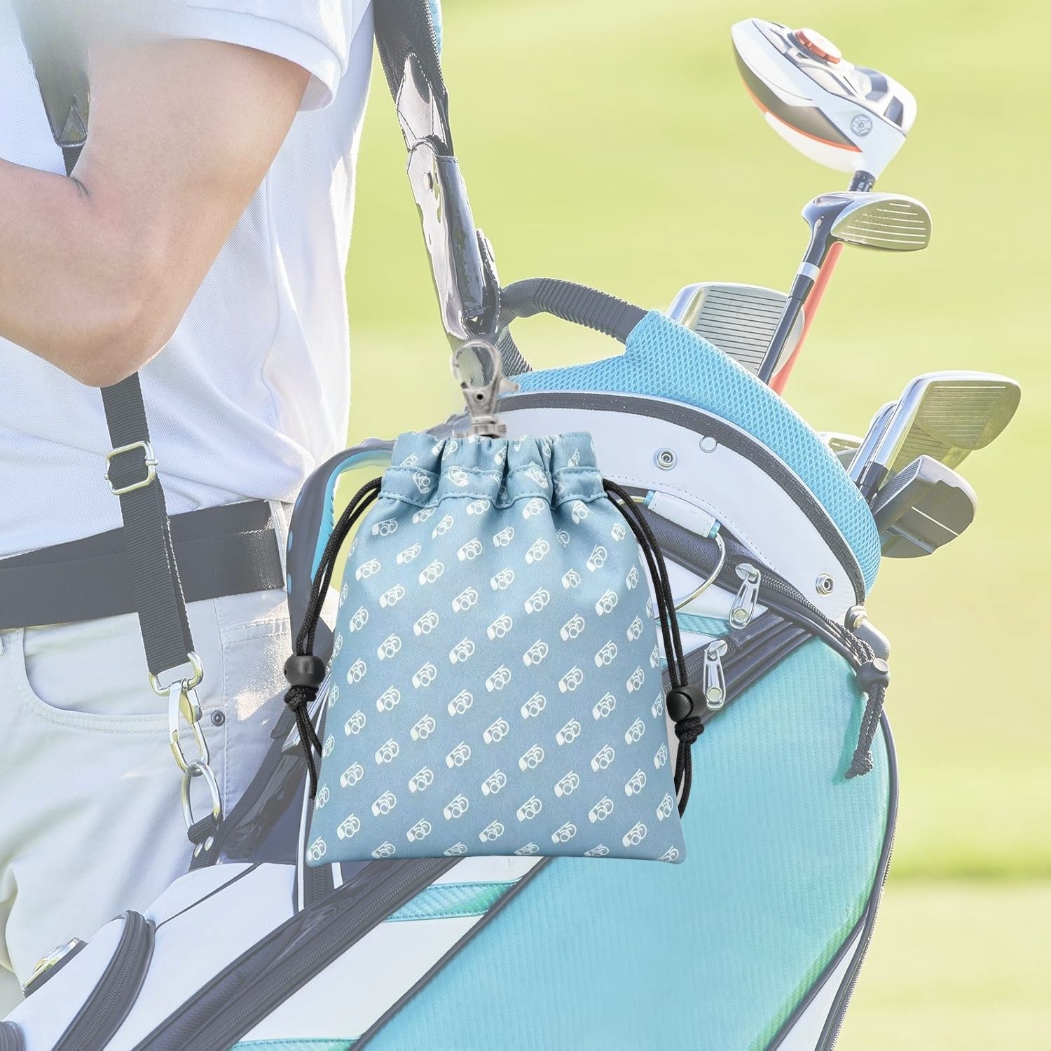 Minimalistyczna niebieska torb – Golf Equipment Stores recenzja i cena